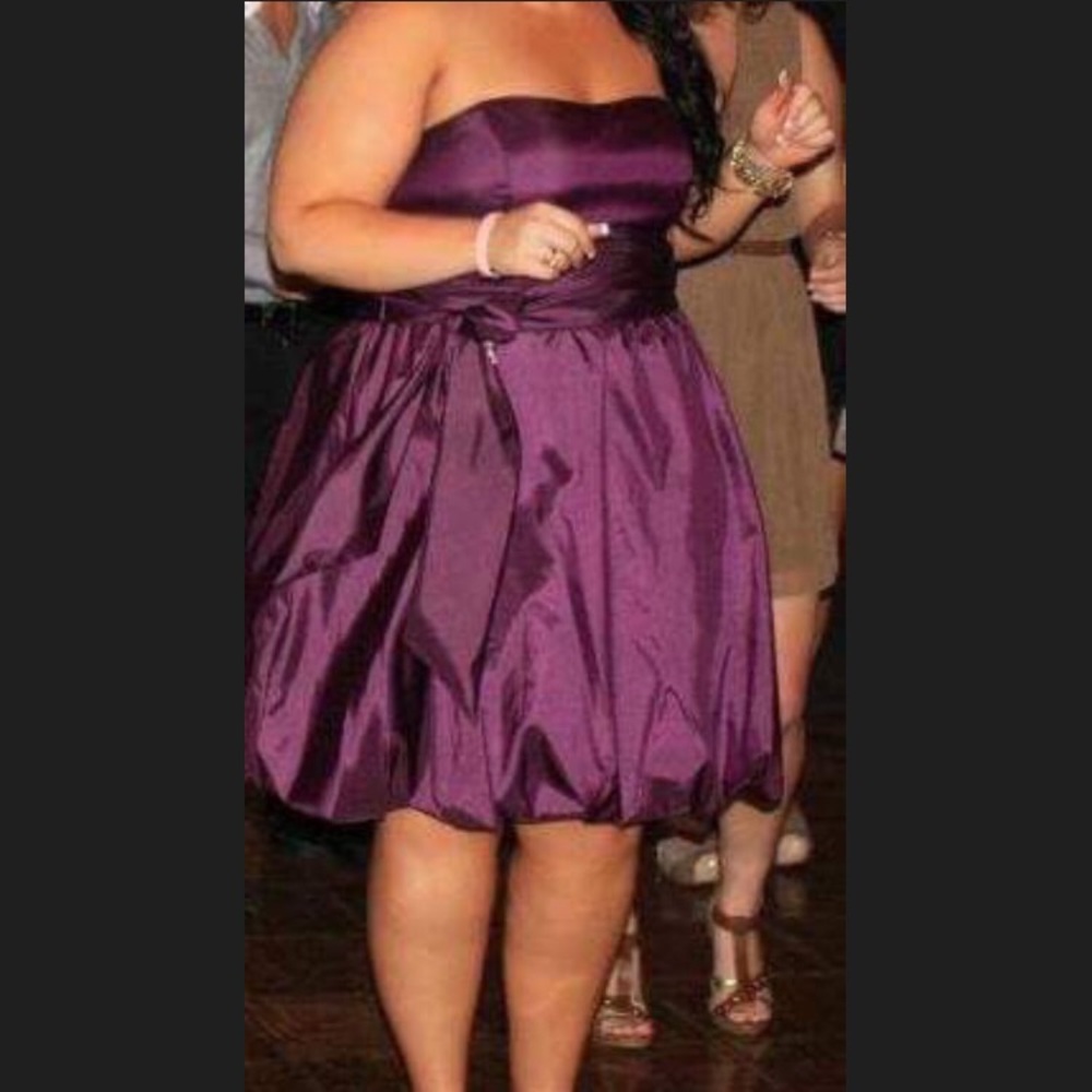 Size 18 Plum Dress - David’s Bridal